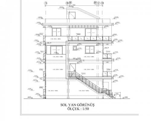 J-Left Elevation