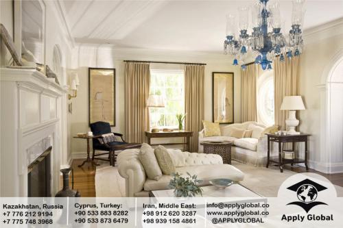 Mona Hajj - Full Living Room View